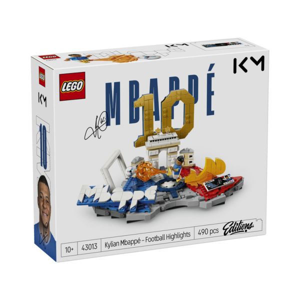 LEGO® Editions Kylian Mbappé – A futball legjobb pillanatai (43013)